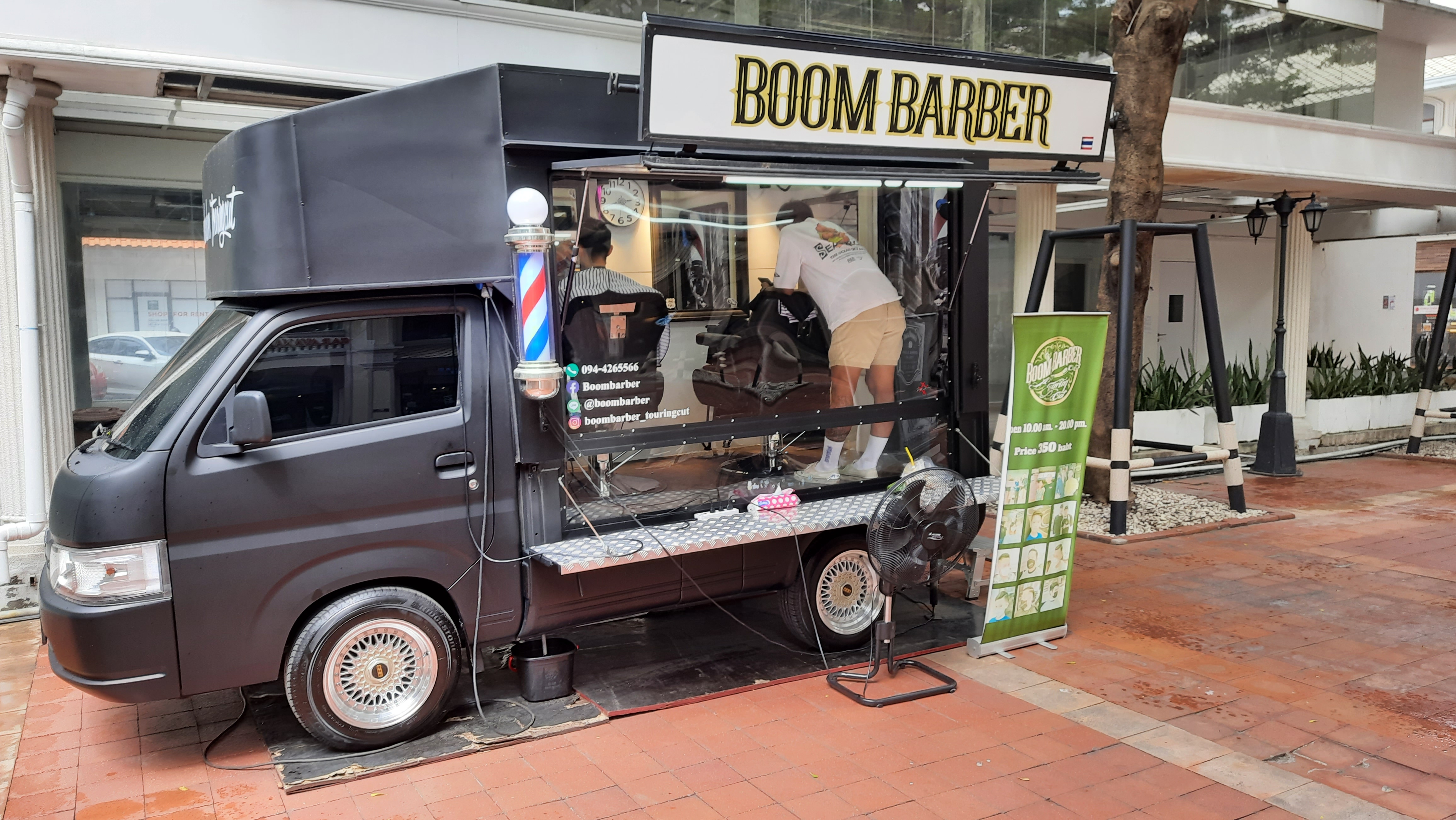 mobile barber in bangkok thailand